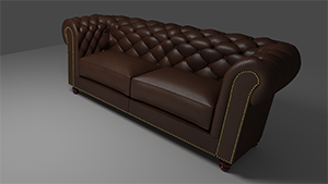 chesterfield sofa preview image 1